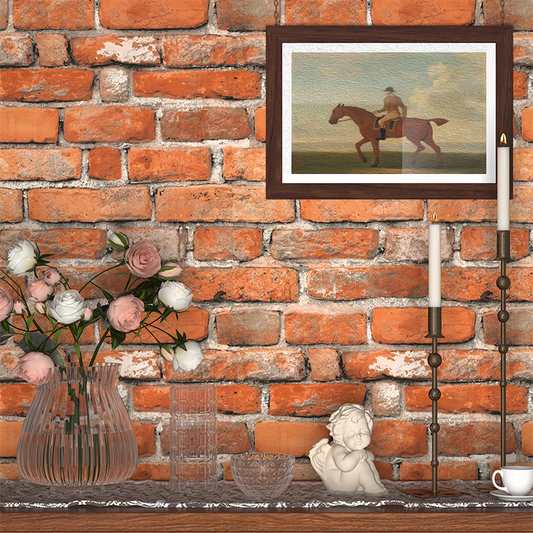 Faux Brick Peel & Stick Wallpaper