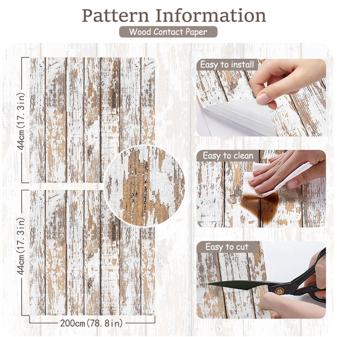 White and Brown Wood Wallpaper